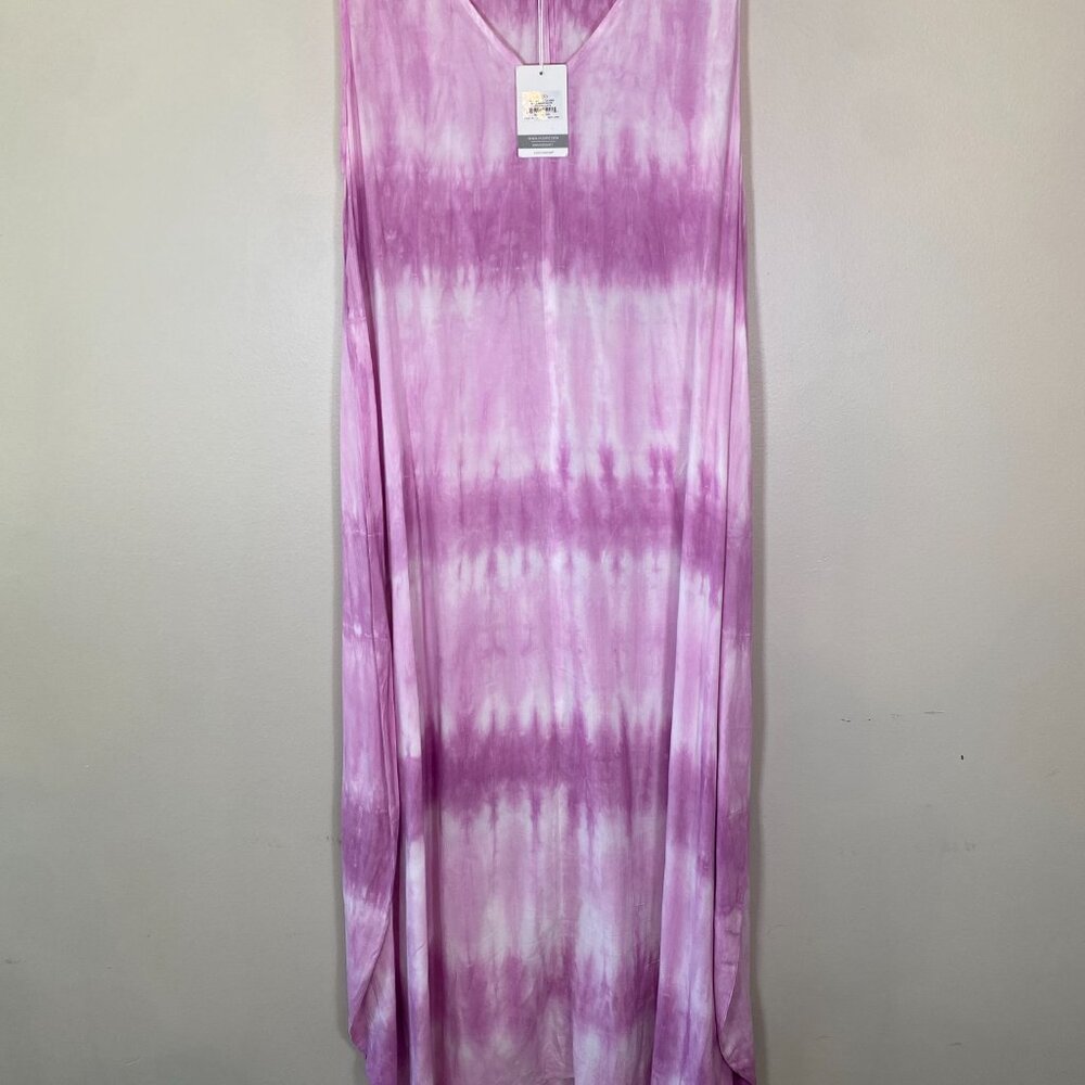NWT MudPie Maxi Tie-Dye Dress - Picture 5 of 8
